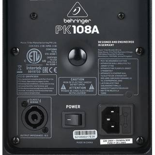 Behringer PK108A actieve luidspreker