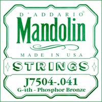 D'Addario J7504 losse g-snaar voor mandoline