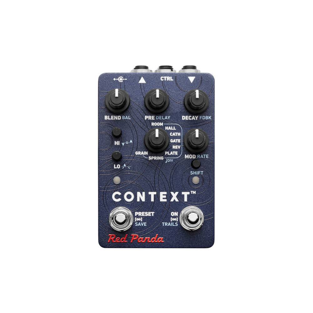 Red Panda Context 2 stereo reverb effectpedaal