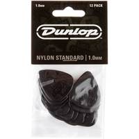 Dunlop Nylon Standard 1.00mm 12-pack plectrumset zwart