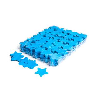 Magic FX stervormige confetti 55mm lichtblauw