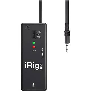 IK Multimedia iRig Pre microfoon interface voor iOS en Android