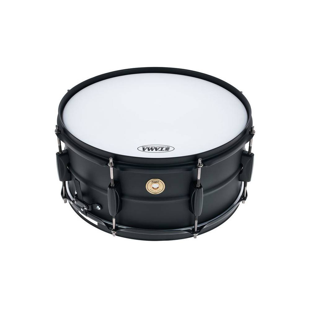 Tama BST1465BK Metalworks Black Steel snaredrum 14 x 6.5 inch