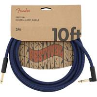 Fender Festival Cables Blue Dream R/A instrumentkabel 3m