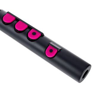 Nuvo TooT 2.0 kunststof fluit voor kinderen zwart-roze