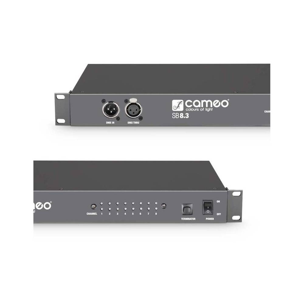 Cameo CLSB83 8-voudige DMX Splitter 3-polig