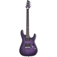 Schecter C-1 Platinum Satin Purple Burst elektrische gitaar