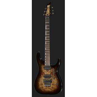 ESP LTD Deluxe H-1001FR Black Natural Burst elektrische gitaar