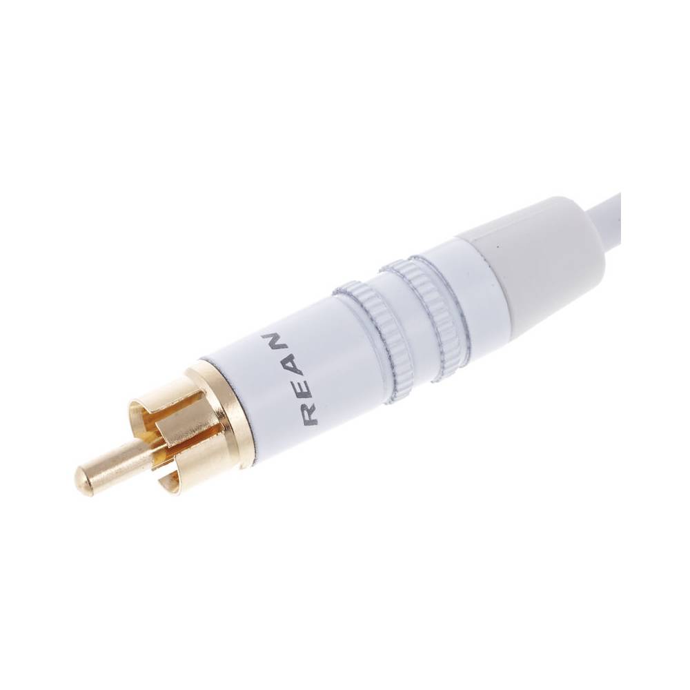 Cordial CFU6PC-SNOW Intro verloopkabel 2x 6.3 TS jack - 2x RCA 6m wit