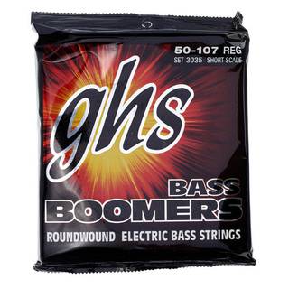 GHS 3035 Shortscale Bass Boomers Regular snarenset voor bas