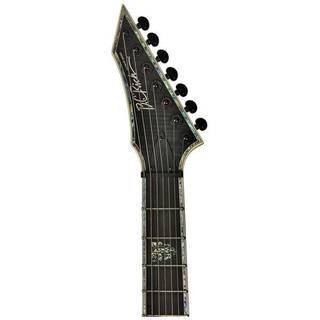 B.C. Rich SZ724TBS Shredzilla Extreme 7 Exotic Trans Black Satin 7-snarige elektrische gitaar met vaste Hipshot brug