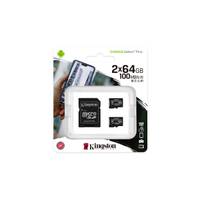 Kingston Canvas Select Plus microSD 2x64 GB + adapter