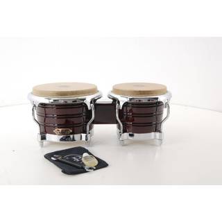 Latin Percussion LP201AX2DW Generation II Bongos Wine Red Chrome