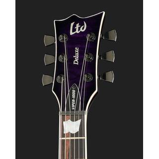 ESP LTD Deluxe Viper-1000 See Thru Purple Sunburst elektrische gitaar