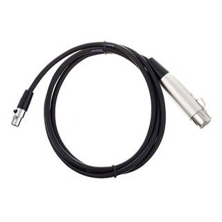 Shure WA310 TA4F beltpack naar XLR female kabel