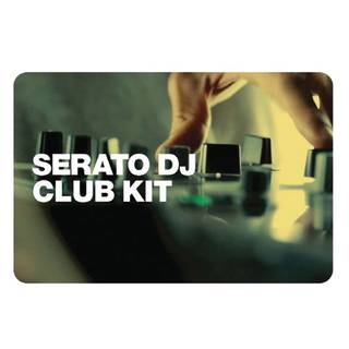 Serato DJ Club Kit software plug-in kraskaart (Serato DJ + DVS)