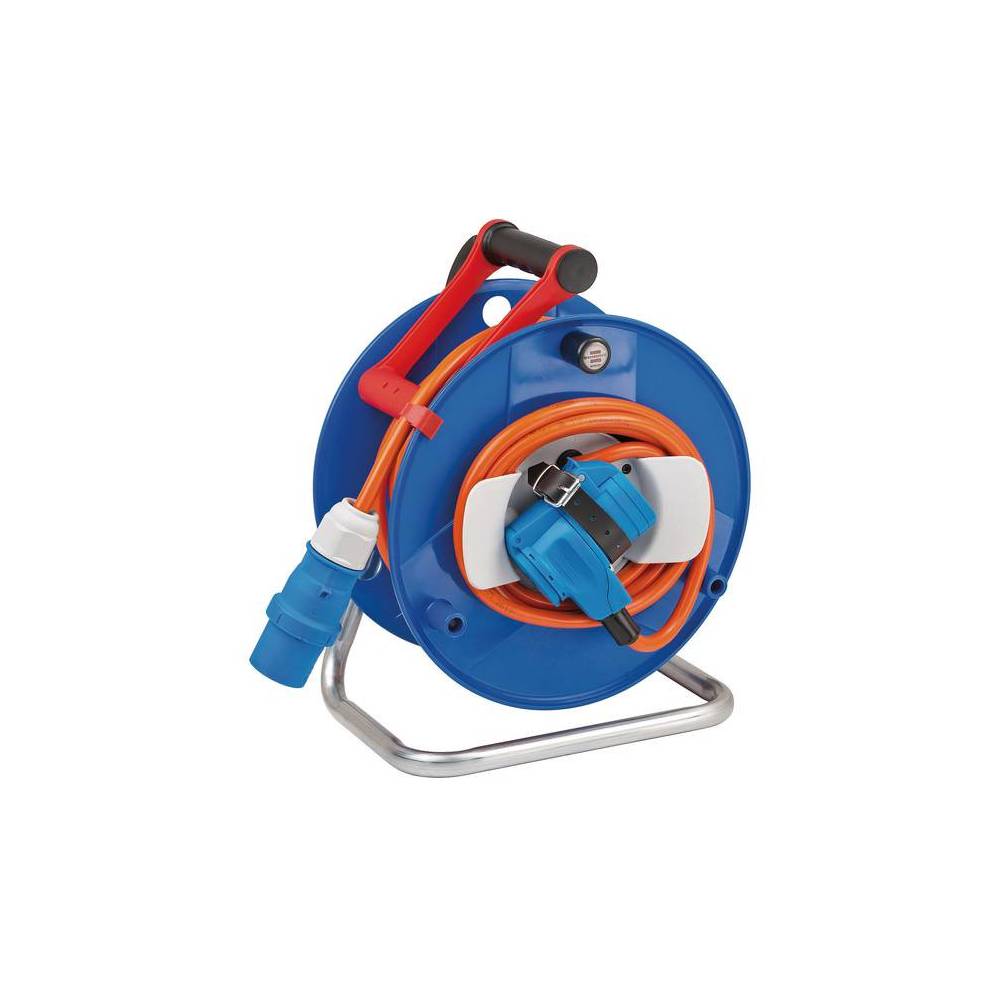 Brennenstuhl Verl.Tro 1182470 Bremaxx-kabelhaspel 1x CEE buitengebruik 20m blauw