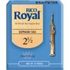 D'Addario Woodwinds RIB1025 Rico Royal rieten sopraansax nr 2.5