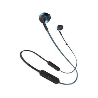 JBL T205BT Bluetooth in-ear oordopjes, blauw