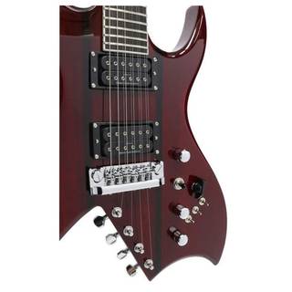 B.C. Rich Rich B Legacy Perfect 10 Dragons Blood 10-snarige elektrische gitaar met varitone tone filter