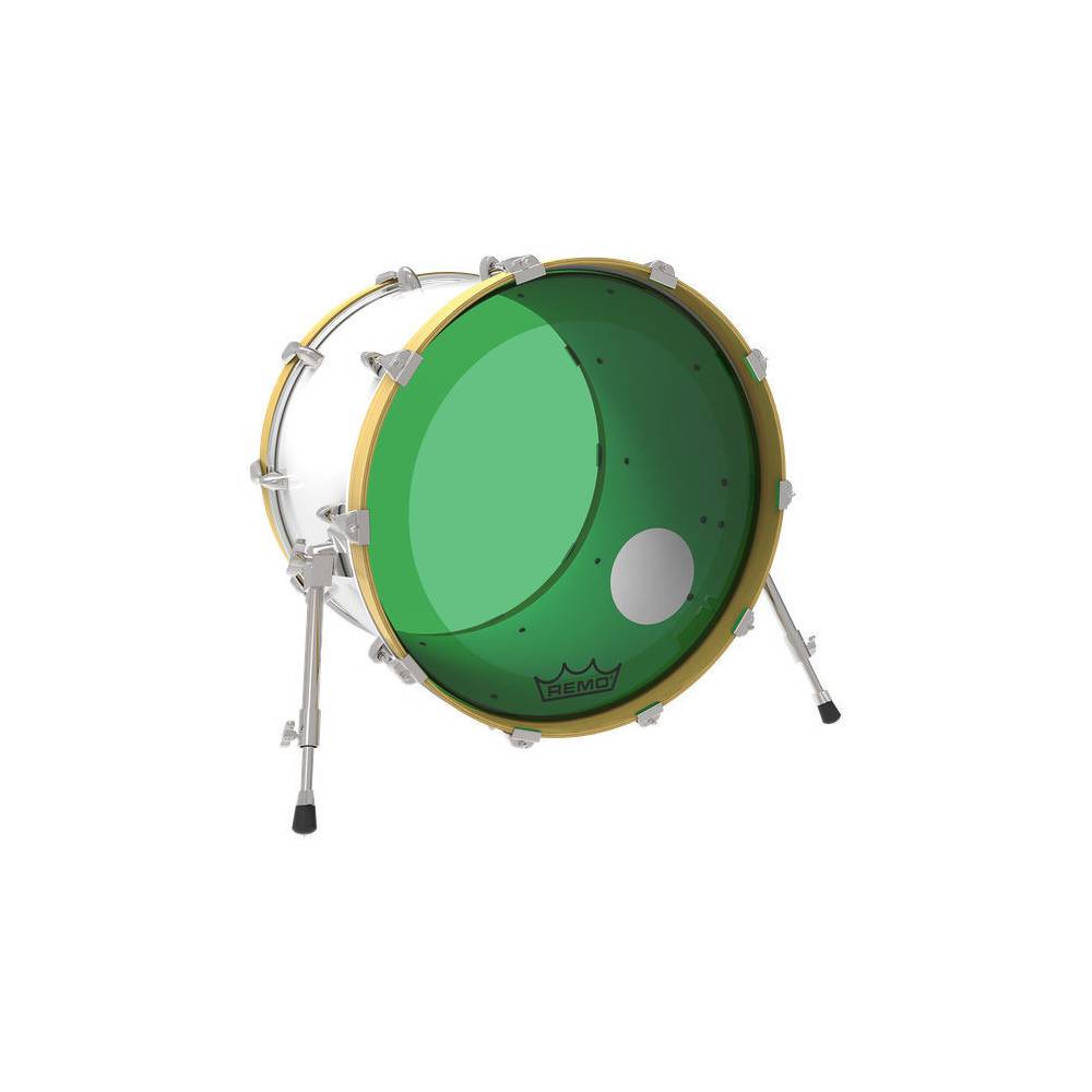 Remo P3-1320-CT-GNOH Powerstroke P3 Colortone Green 20 inch