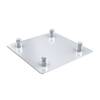 Showtec GQ30 Vierkant truss baseplate male