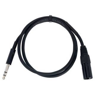 Cordial EM1MV Elements verloopkabel XLR male - 6.3mm TRS jack 1m