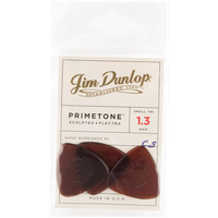 Dunlop Primetone Small Triangle Grip Pick 1.30mm plectrumset (3 stuks)