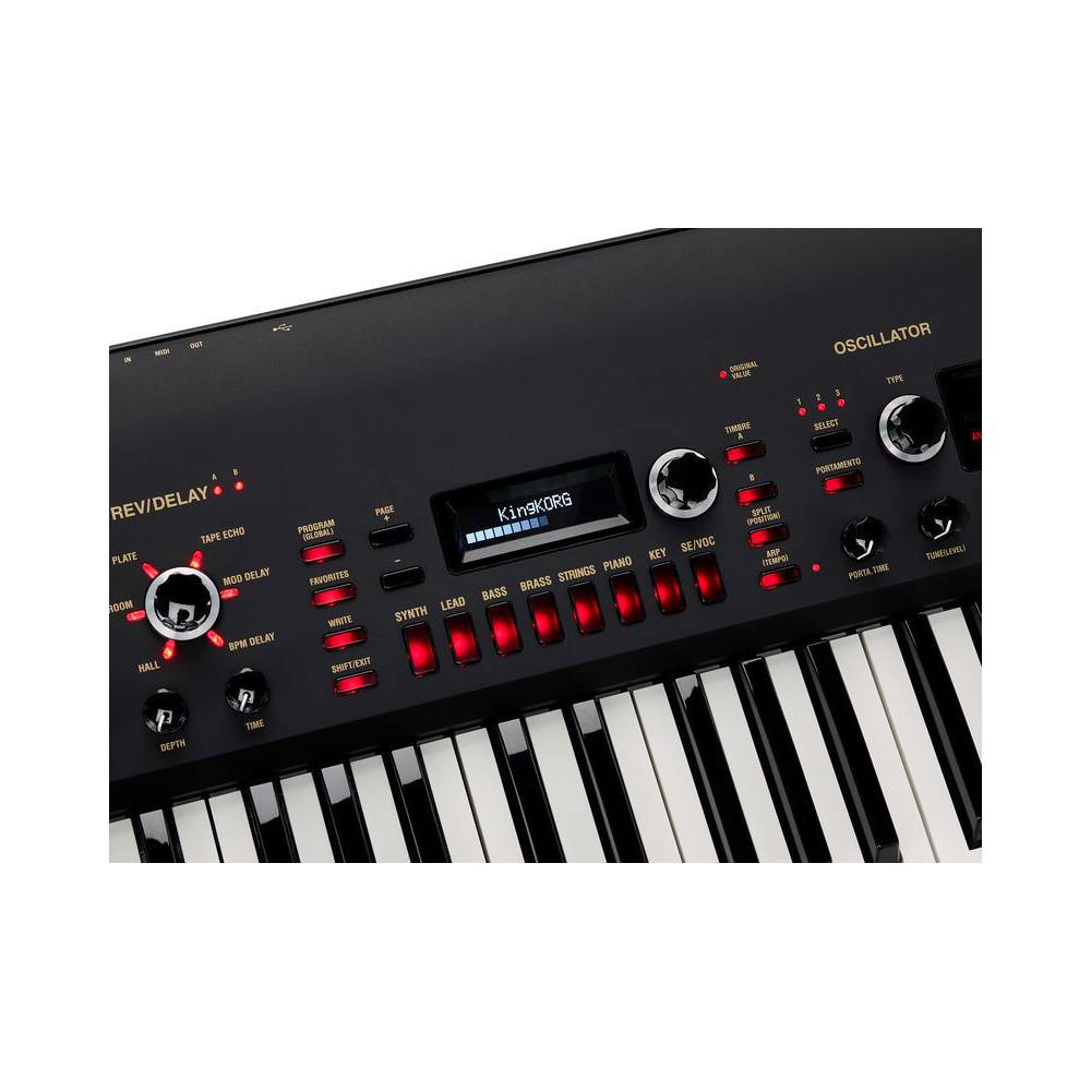 Korg KingKORG BK synthesizer zwart