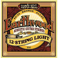 Ernie Ball 2010 Earthwood 12-Strings Light Acoustic 80/20 Bronze