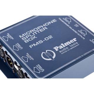 Palmer Pro PMS 02 2-kanaals microfoonsplitter