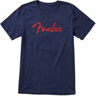 Fender Foil Spaghetti Logo T-shirt M