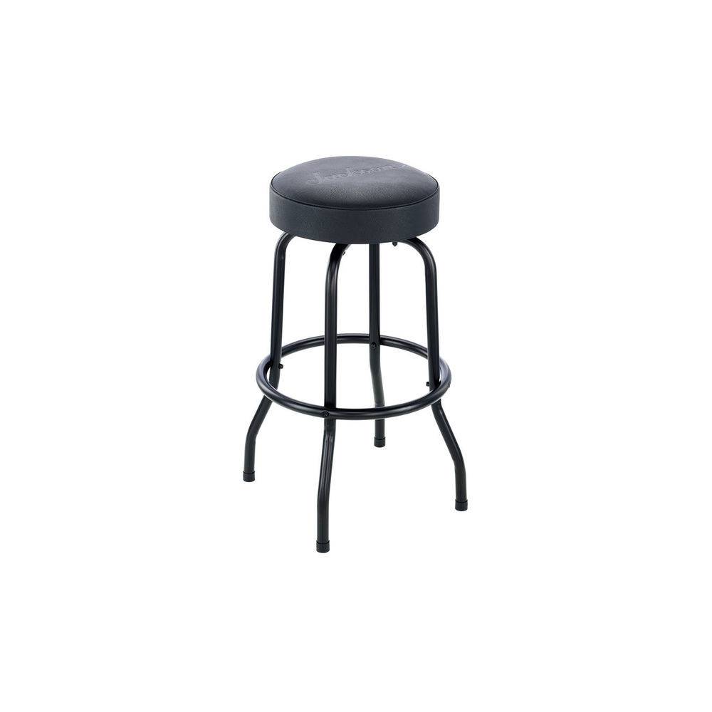 Jackson zwarte barkruk met Jackson logo 30 inch