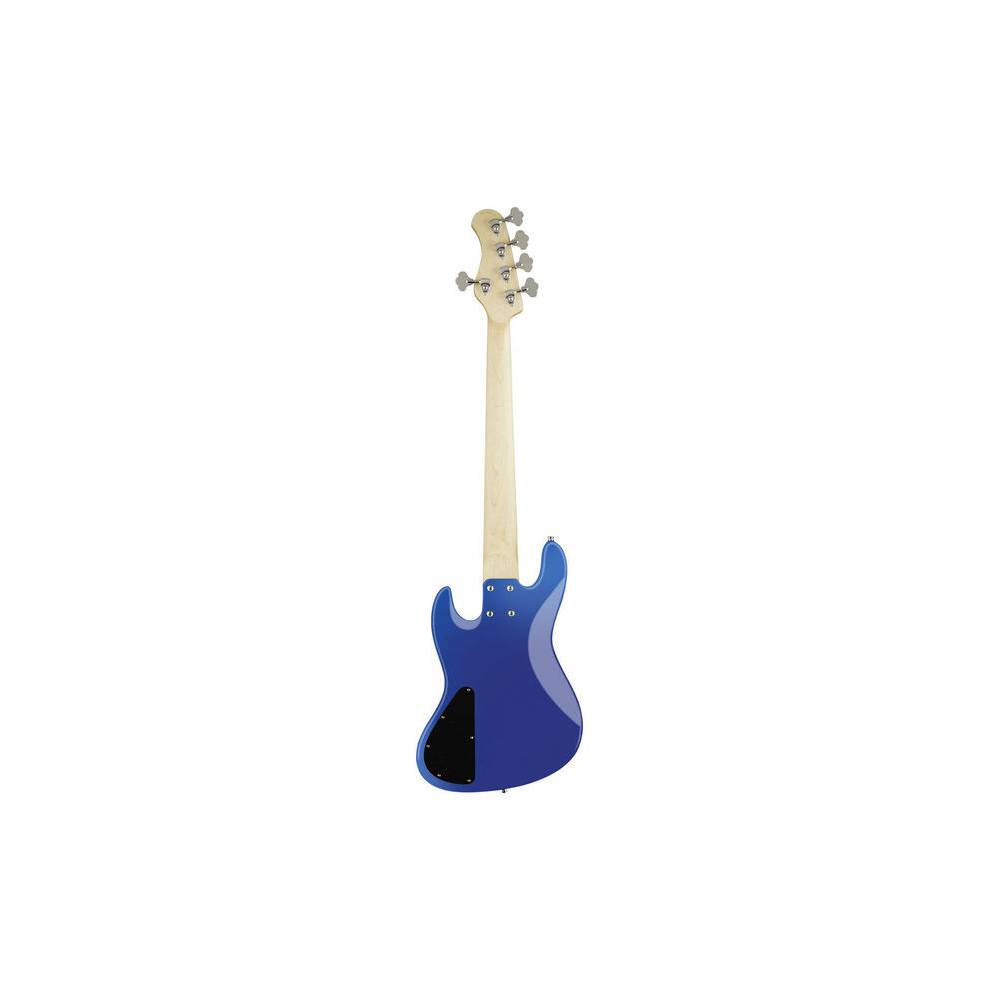 Sadowsky MetroExpress 21-5 Vintage Maple Solid Ocean Blue Metallic 5-snarige elektrische basgitaar