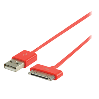 Valueline iPhone kabel rood 2 meter