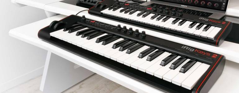 IK Multimedia brengt 2 nieuwe MIDI Keyboards op de markt