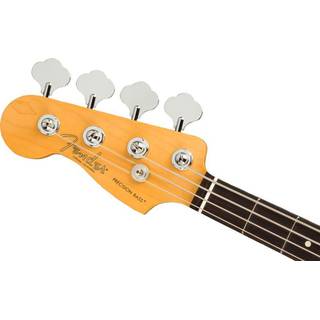 Fender American Professional II Precision Bass LH RW 3-Color Sunburst linkshandige elektrische basgitaar met koffer