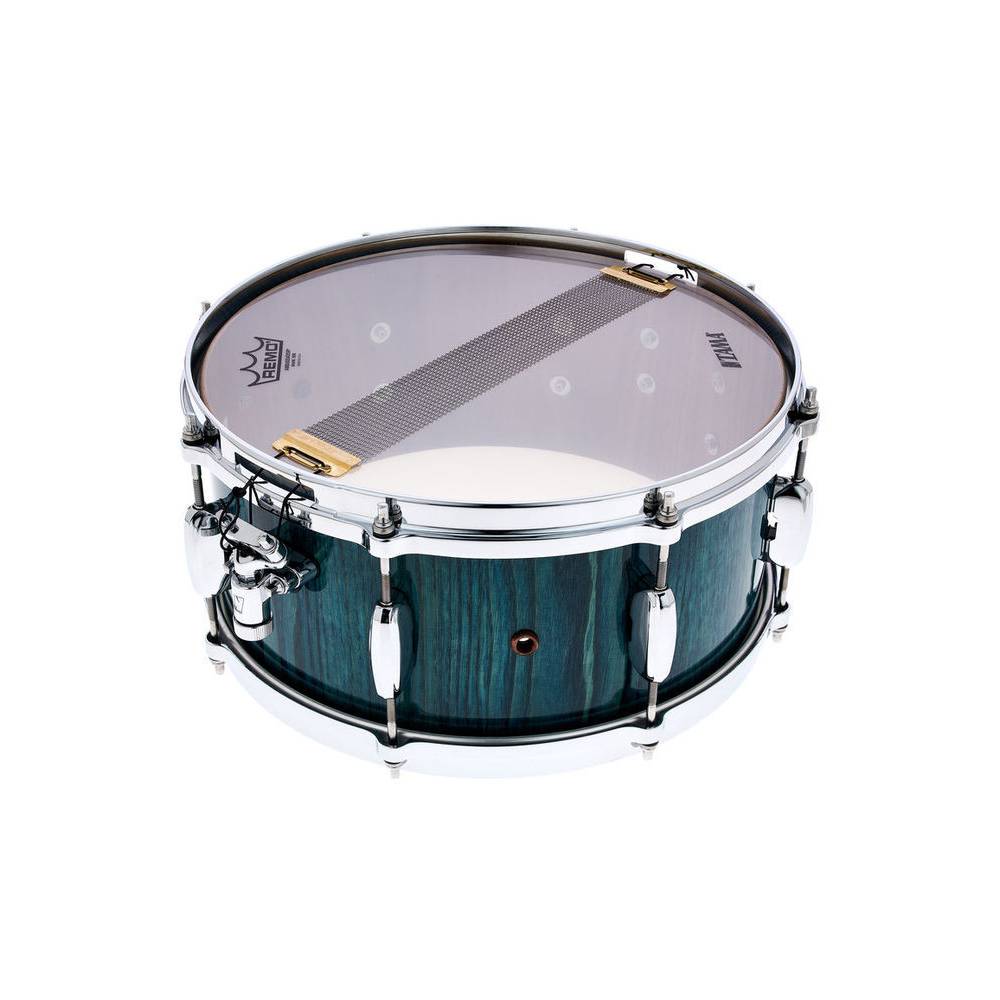 Tama TWS1465-LIC Star Walnut snare Light Indigo Japanese Chestnut 14 x 6.5