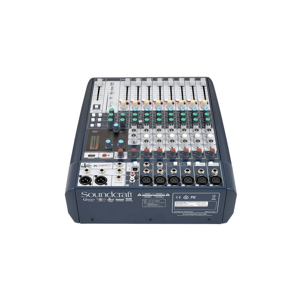Soundcraft Signature 10 PA mixer met gratis AKG K52