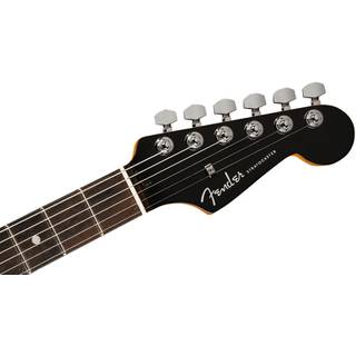 Fender Limited Edition American Ultra Stratocaster HSS EB Denim Burst elektrische gitaar met koffer