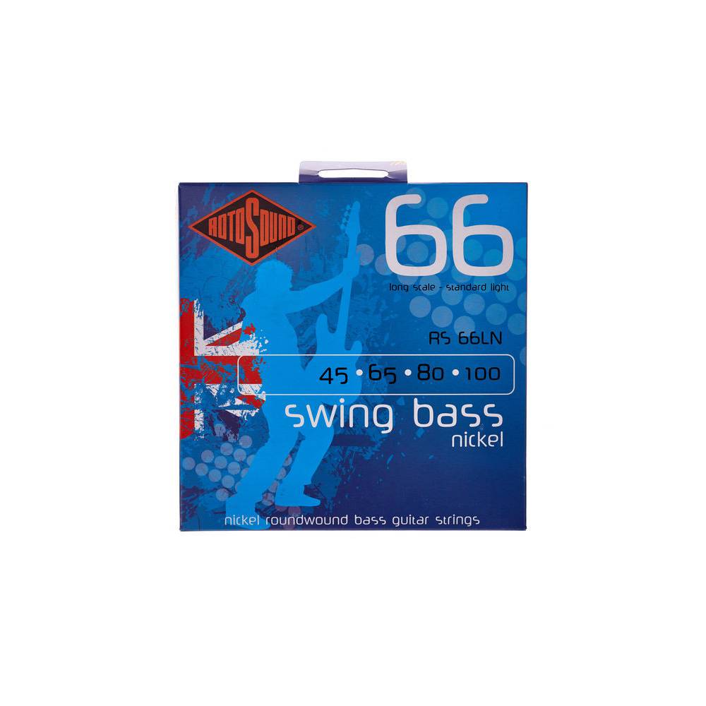 Rotosound 66LN Swing Bass 66 set basgitaarsnaren 45-100 nikkel