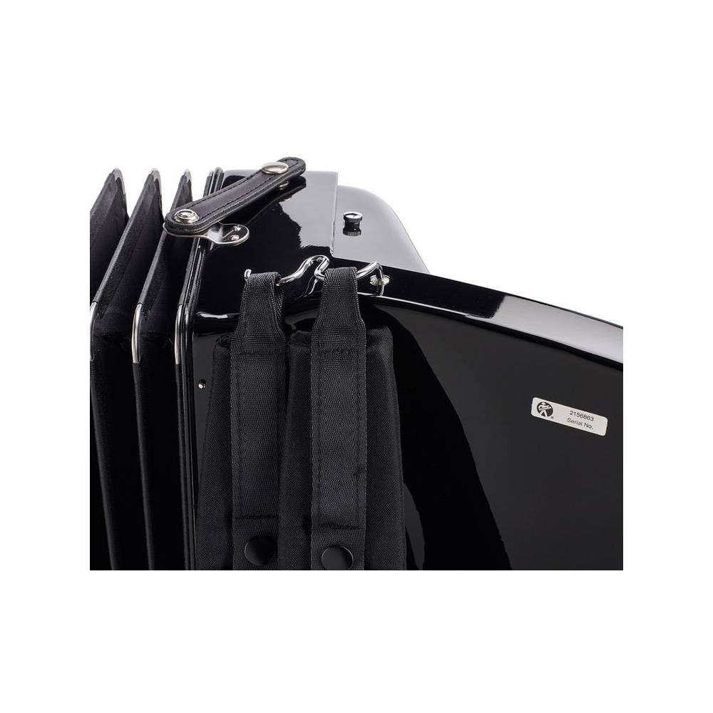 Hohner Amica Forte IV 120 Zwart, Silent Key accordeon