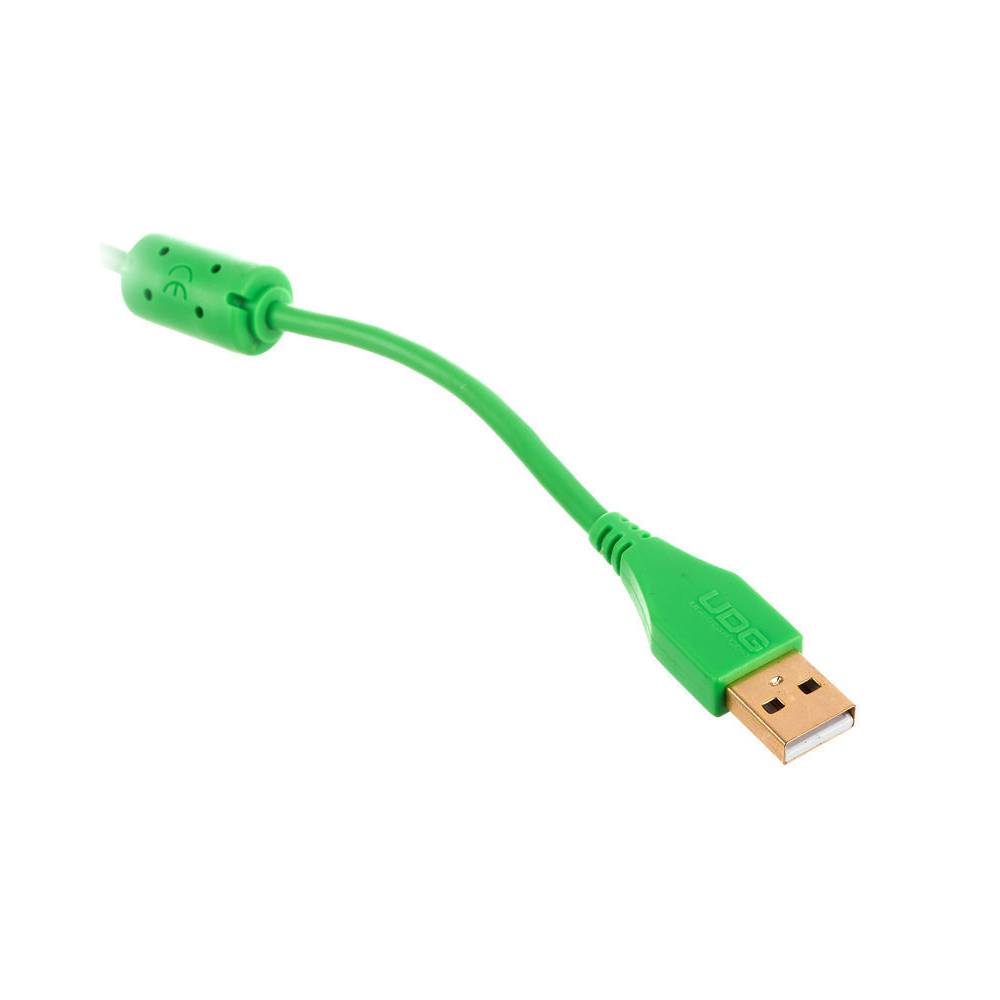 UDG U95002GR audio kabel USB 2.0 A-B recht groen 2m