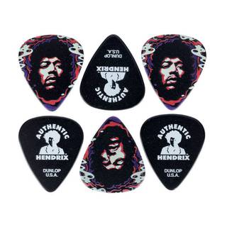 Dunlop JHPT15H Authentic Hendrix '69 Psych Series Pick Tin Haze plectrumdoosje met zes plectra