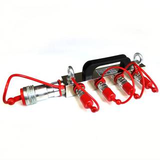 MagicFX CO2 Distributie blok 4x 3/8 in, 1x 3/4 uit