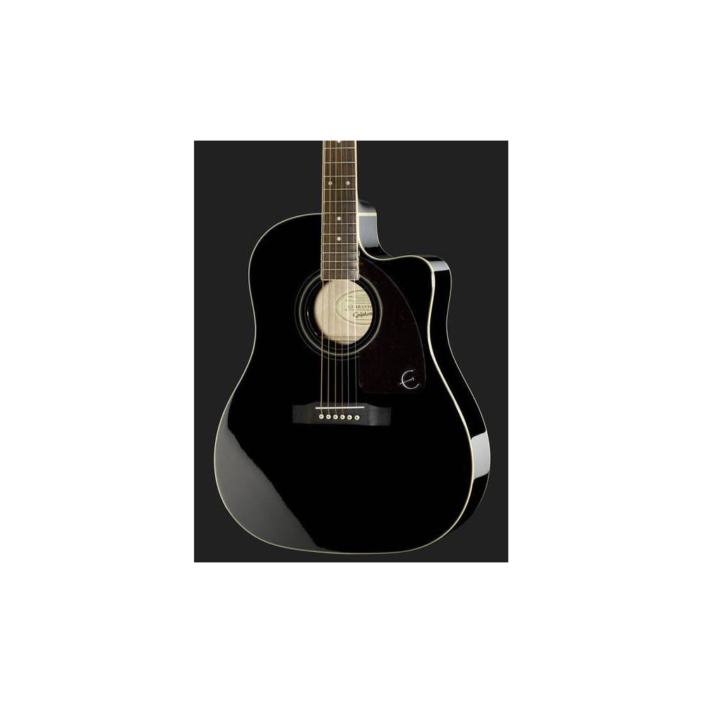 Epiphone J-45 EC Studio Ebony elektrisch-akoestische westerngitaar