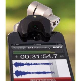 Rode iClamp voor iXY en iPhone 4, 4S