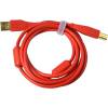 Dj TechTools Chroma Cable straight USB 1.5 m rood