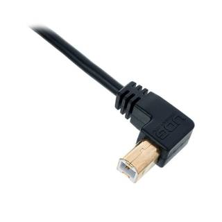 UDG U95006BL audio kabel USB 2.0 A-B haaks zwart 3m