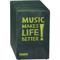 Nino Percussion NINO952 17.75 inch cajon grijs